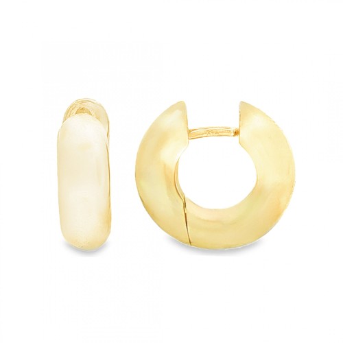 9ct yellow gold shape - gold, d-shape