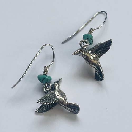 Sterling silver hummingbird - sterling,