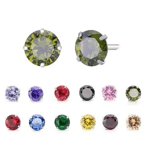 Earrings solid silver womens - solid,