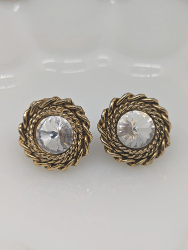 Vintage statement earrings - d&g,