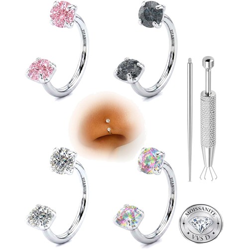 20g titanium horseshoe - titanium,