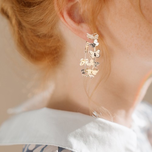 Pair decorative earrings - 1,