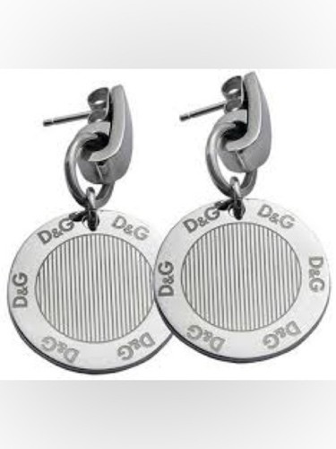 Circular silver earrings - circular,