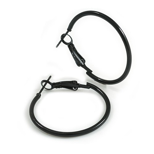 30mm black enamel - d/, slim