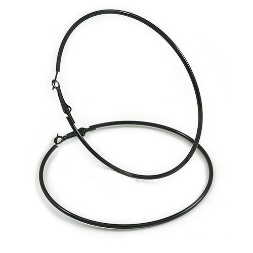 80mm black enamel - 80mm, d/