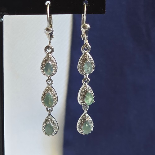 Sterling silver joy earrings - sterling,