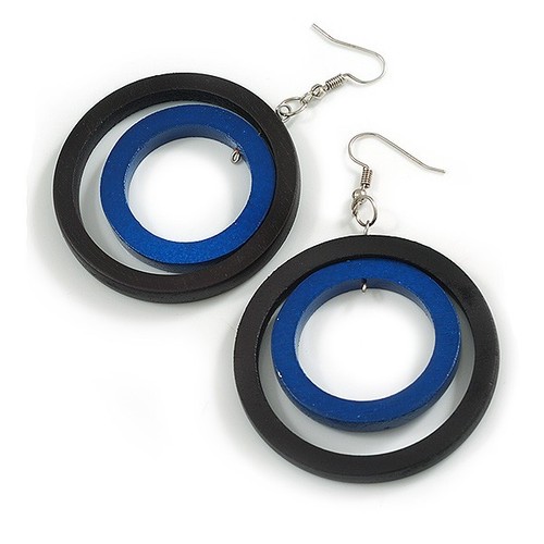50mm black blue double - 50mm, d/black/blue