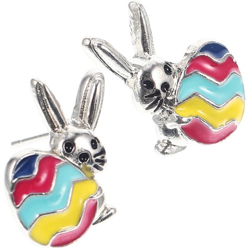 Cute easter rabbit earrings - cute,
