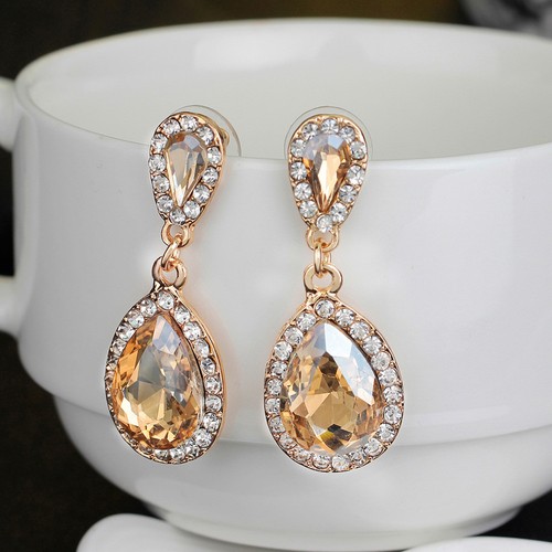 Delicate classic drip earrings - classic,