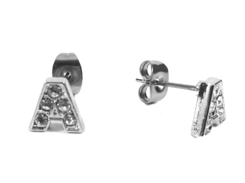 Silver crystal initial letter - crystal,