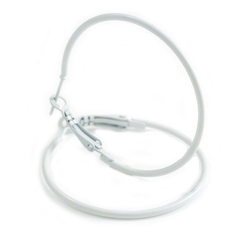 40mm white enamel - 40mm, d/