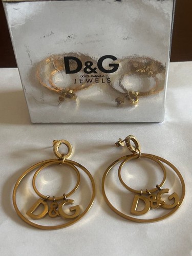 Gold hoop earrings casual - gold,