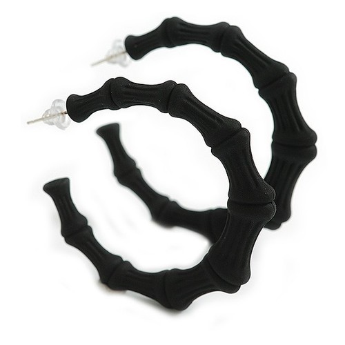 Large black acrylic - large, bamboo